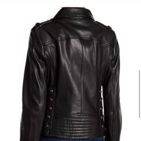 BCBG Generation Leather Jacket - Picture 2 of 7
